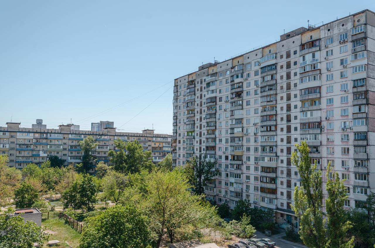 Artal Apartment On Obolonskyi Avenue 16A كييف المظهر الخارجي الصورة