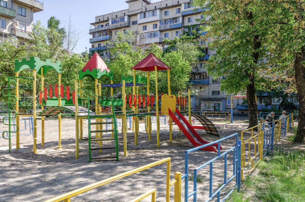 Artal Apartment On Obolonskyi Avenue 16A كييف المظهر الخارجي الصورة